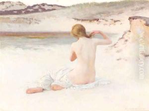 A summer evening by William Henry Margetson