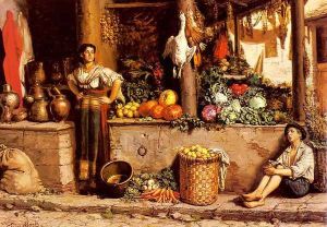 Un Marche Aux Legumes