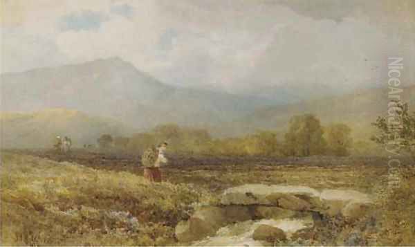The peat gatherers - view 1
