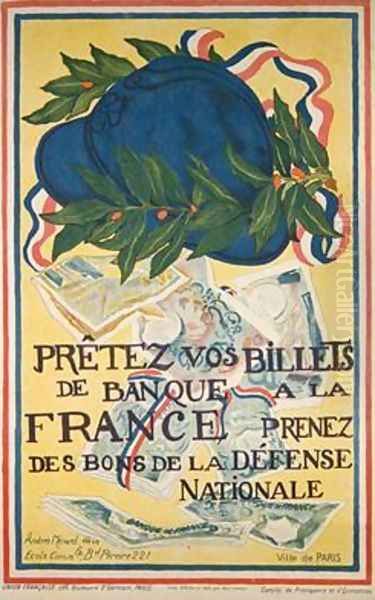 Poster advertising the National Economic Committee - view 1
