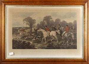 The Meet; Breaking Cover; Full Cry; The Death by John Frederick Herring Snr