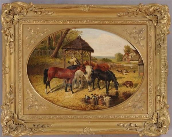 Farmyard Animals In Summer - view 1