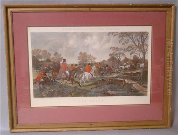 Herring's Fox Hunting Scenes - The Death - view 1