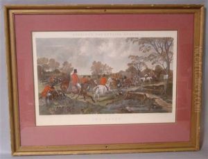Herring's Fox Hunting Scenes - The Death by John Frederick Herring Snr