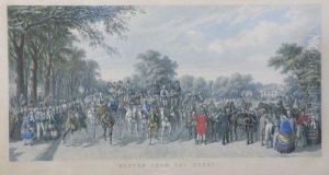Return From The Derby by John Frederick Herring Snr