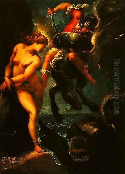 Perseus and Andromeda - view 1