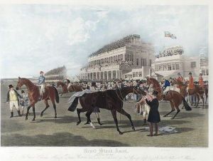 Grandstand, Ascot by John Frederick Herring Snr