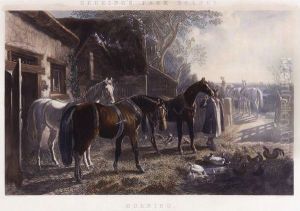 Herring'sfarm Scenes by John Frederick Herring Snr