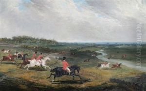 In Full Cry by John Frederick Herring Snr