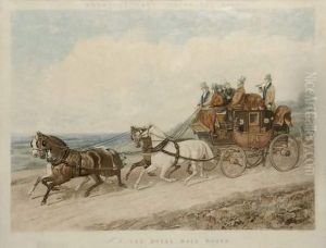 The Royal Mail Coach by John Frederick Herring Snr