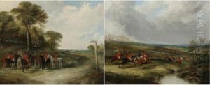 The Oakley Hunt by John Frederick Herring Snr