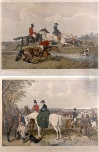 Fox Hunting by John Frederick Herring Snr