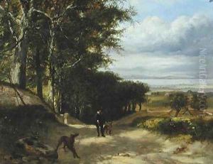 Distant view of the River Clyde by Horatio McCulloch
