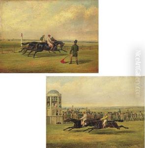 The Race Between
Voltigeur
And
The Flying Dutchman by John Frederick Herring Snr
