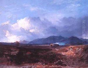 A Drove Road in the Western Highlands 1850 by Horatio McCulloch