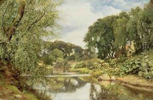 The Water of Leith 1853 by Horatio McCulloch