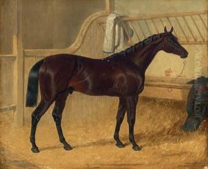 Charles Xii, Winner Of The 1839 St. Leger, In A Stable