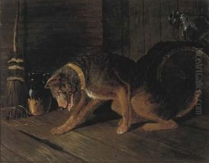 A Noise Through The Floorboards by John Frederick Herring Snr
