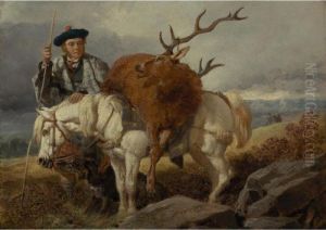Stalking In The Highlands by John Frederick Herring Snr