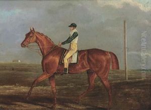 Monreith, With Tom Shepherd Up by John Frederick Herring Snr