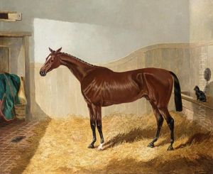 Portrait Of Sir Tatton Sykes In His Box