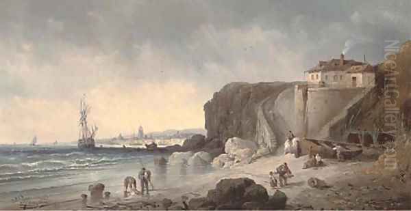 Outside the port of Genoa - view 1