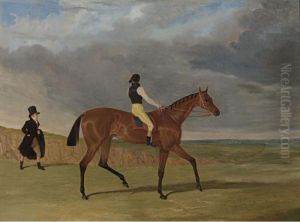 Winner Of The 1827 Great St. Leger, With James Robinson Up And Trainer Jonathan Scott