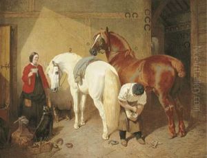 The Interior Of A Smithy