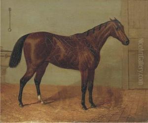 Beeswing, A Racehorse In A Stable by John Frederick Herring Snr