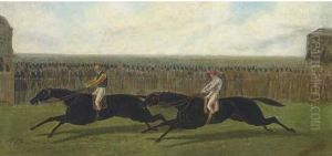 The Great Match At York by John Frederick Herring Snr