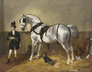 Saint James In A Stable by John Frederick Herring Snr