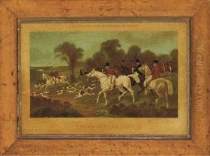 The Meet; Breaking Cover; Full Cry; And The Death by John Frederick Herring Snr