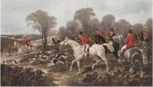 The Meet; Breaking Cover; Full Cry; The Death by John Frederick Herring Snr