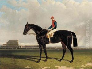 Lord Chesterfield's Industry With William Scott Up At Epsom by John Frederick Herring Snr
