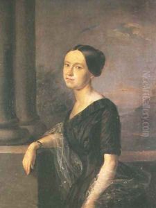 Krystyna Knedler nee Fiszer by Franciszek Mielnicki
