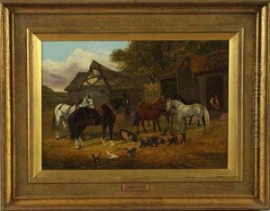Barnyard With Animals