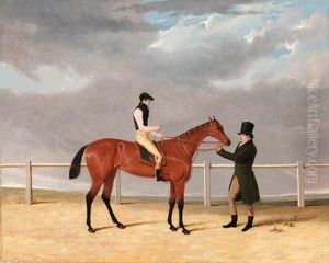 The Hon. Edward Petre's Matilda With James Robinson Up, Held By Hertrainer John Scott
