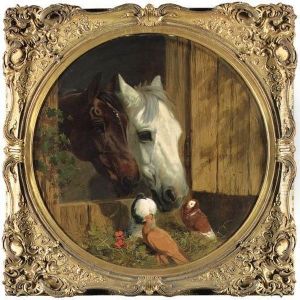 Best Of Friends by John Frederick Herring Snr