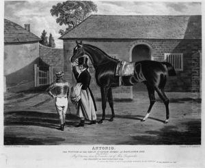 The Winner Of The Great St. Leger Stakes At Doncaster 1819