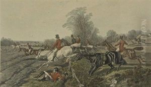 From Herring's Fox Hunting Scenes By Harris by John Frederick Herring Snr
