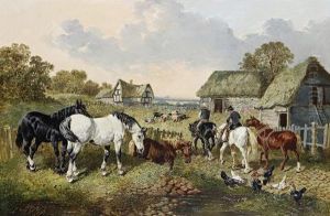 Returning Home by John Frederick Herring Snr