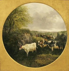 The Watering Place by John Frederick Herring Snr