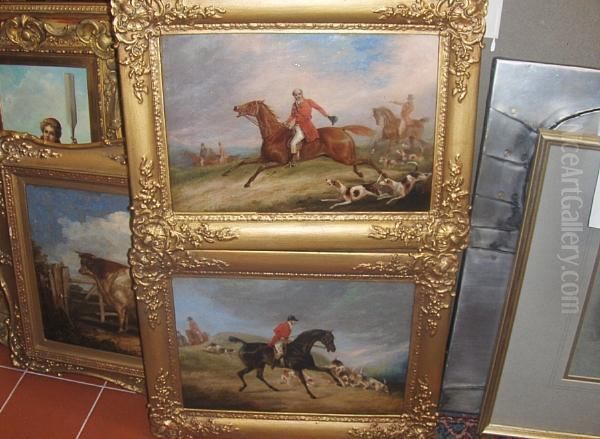 A Pair Hunting Scenes - view 1