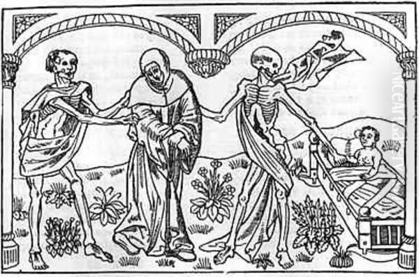 Death taking the Beggar and the Child from the Danse Macabre - view 1