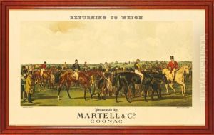 Saddling Return To Weigh by John Frederick Herring Snr