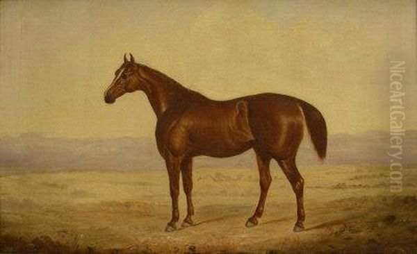 Portrait Of A Hunter In Landscape - view 1