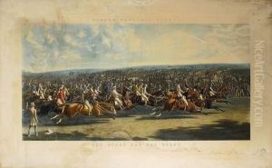 The Start Of The Derby by John Frederick Herring Snr