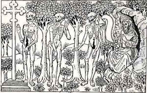Illustration from the Danse Macabre - view 1