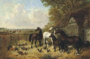 The Passing Hunt by John Frederick Herring Snr