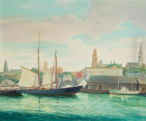Sailing Into Gloucester - view 1